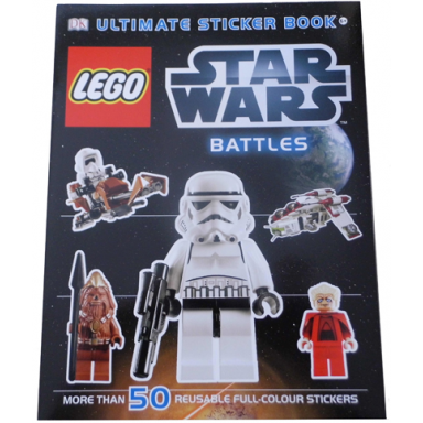 ultimate sticker book - star wars battles