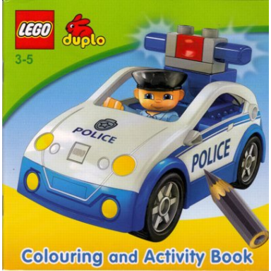 coloring book duplo colouring and activity book small - police