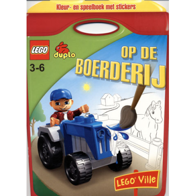 coloring book duplo - op de boerderij