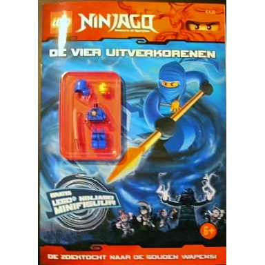 ninjago - de vier uitverkorenen dutch edition