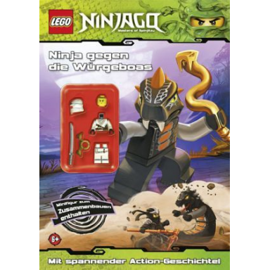 ninjago - ninja gegen die würgeboas softcover german edition