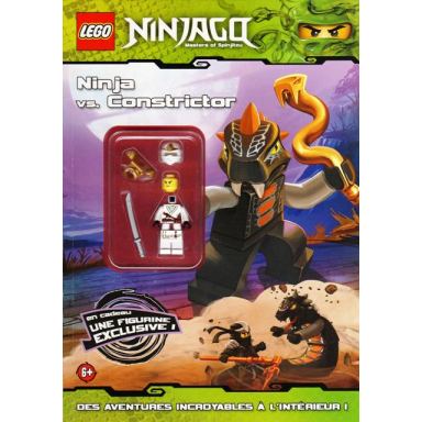 ninjago - ninja vs constrictor softcover french edition