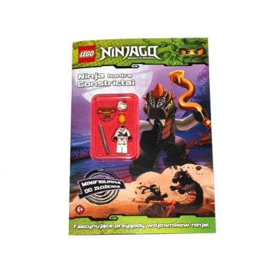 ninjago - ninja kontra constrictai softcover polish edition