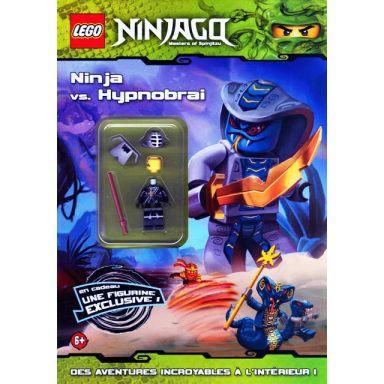 ninjago - ninja vs hypnobrai softcover french edition