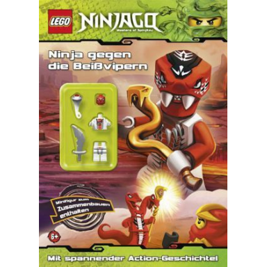 ninjago - ninja gegen die beißvipern softcover german edition