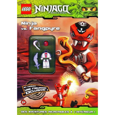 ninjago - ninja vs fangpyre softcover french edition