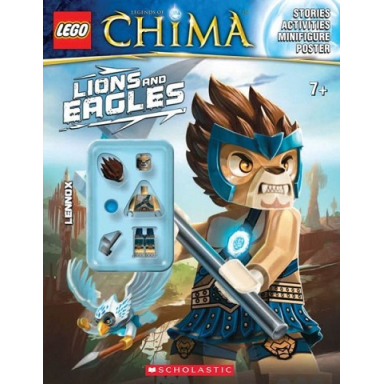 legends of chima - lions and eagles softcover