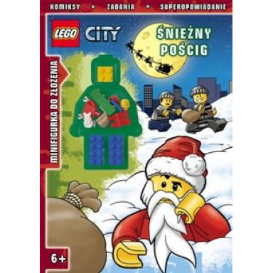 city - Śnieżny pościg softcover polish edition