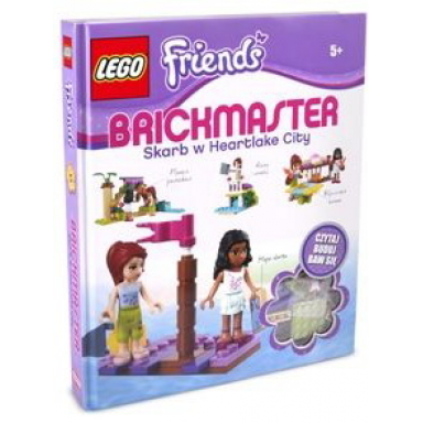 friends - brickmaster: skarb w heartlake city hardcover polish edition