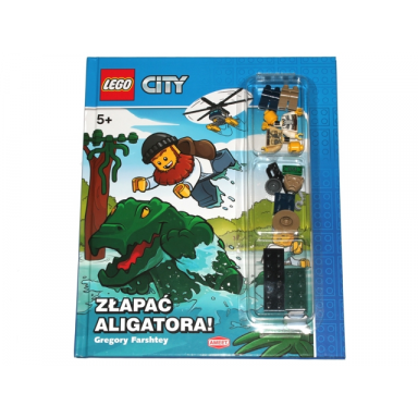 city - złapać aligatora! hardcover polish edition