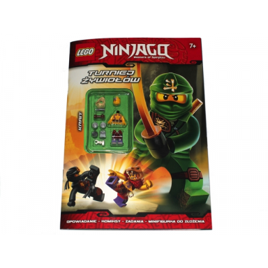 ninjago - turniej żywiołów softcover polish edition