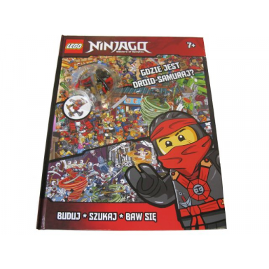 ninjago - gdzie jest droid-samuraj? hardcover polish edition