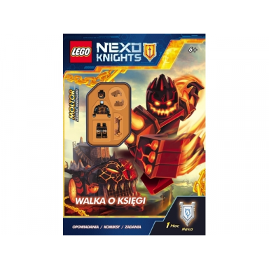 nexo knights - walka o księgi! softcover polish edition