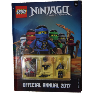 ninjago - official annual 2017 hardcover english - uk edition