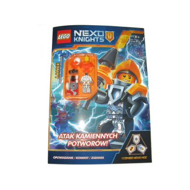 nexo knights - atak kamiennych potworów! softcover polish edition