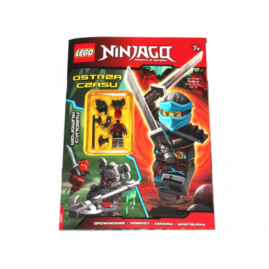 ninjago - ostrza czasu softcover polish edition