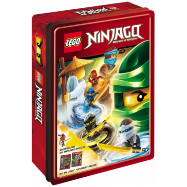 ninjago - tinboks metal box danish edition