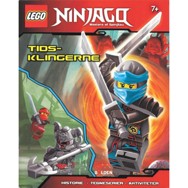 ninjago - tids-klingerne softcover danish edition book only version