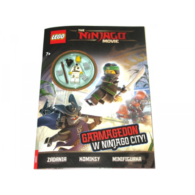 the lego ninjago movie - garmagedon w ninjago city! softcover polish edition