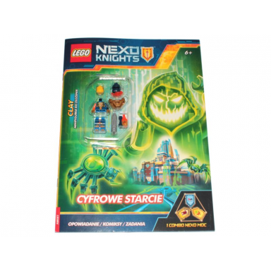 nexo knights - cyfrowe starcie softcover polish edition