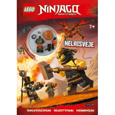ninjago - nelaisvėje softcover lithuanian edition