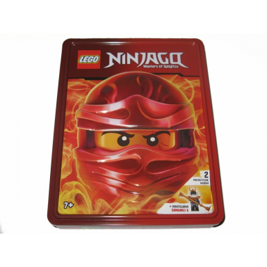 ninjago - 2 books set in tin polish edition