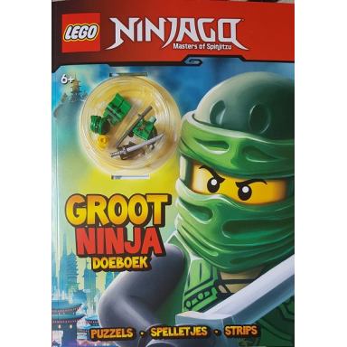ninjago - groot ninja doeboek dutch edition