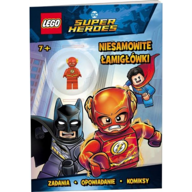 dc super heroes - niesamowite łamigłówki softcover polish edition