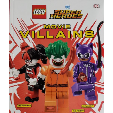 dc super heroes - movie villains hardcover