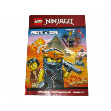 ninjago - prosto w ogień softcover polish edition