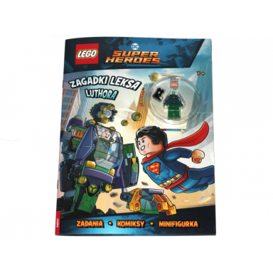 dc super heroes - zagadki leksa luthora softcover polish edition