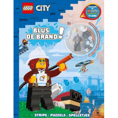 city - blus de brand! softcover dutch edition