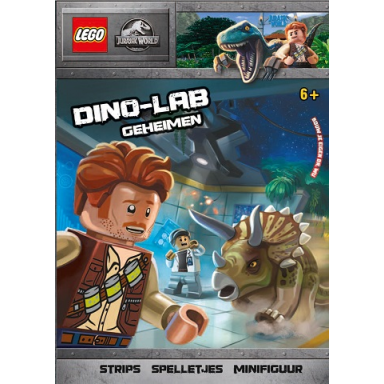 jurassic world - dino-lab geheimen softcover dutch edition