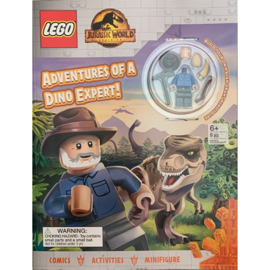 jurassic world - adventures of a dino expert! softcover