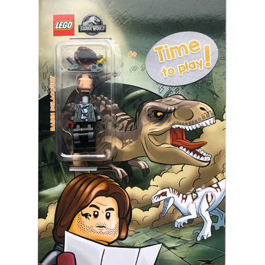 jurassic world - time to play! softcover rainn delacourt minifigure