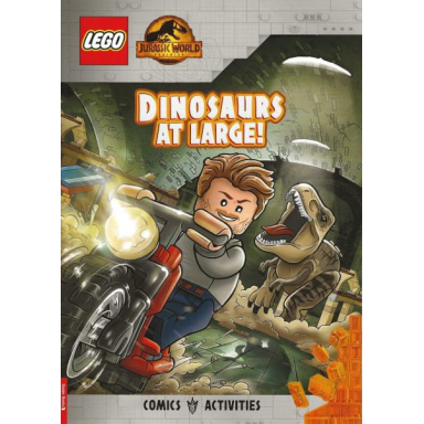 jurassic world - dinosaurs at large! softcover english - uk edition