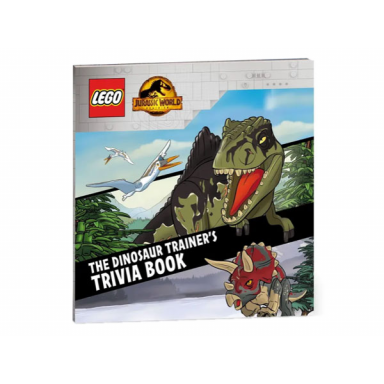 jurassic world - the dinosaur trainers trivia book softcover