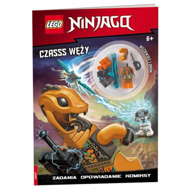 ninjago - czasss węży softcover polish edition