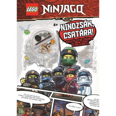 ninjago - nindzsák csatára! softcover hungarian edition