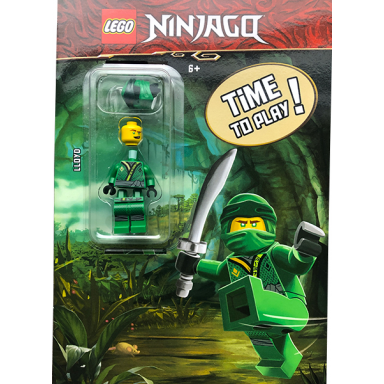 ninjago - time to play! softcover lloyd minifigure