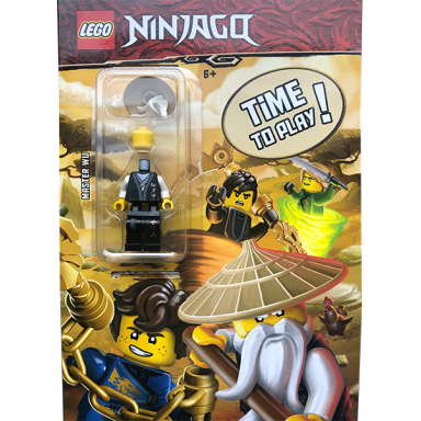 ninjago - time to play! softcover master wu minifigure