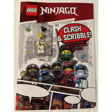 ninjago - clash scribble! softcover english - uk edition