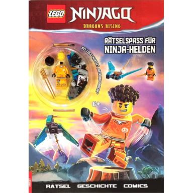 ninjago - rätselspass für ninja-helden softcover german edition