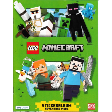 minecraft - stickeralbum: adventure mode softcover german edition