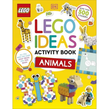 lego ideas activity book: animals softcover english - uk edition
