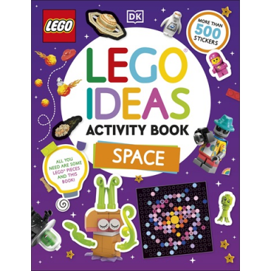 lego ideas activity book: space softcover english - uk edition