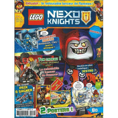 nexo knights magazine 2016 issue 2 plus french