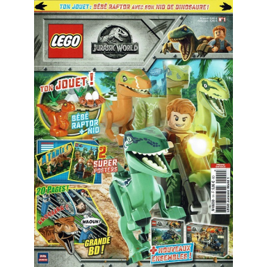 jurassic world magazine 2018 issue 1 french