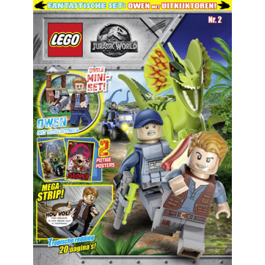 jurassic world magazine 2018 issue 2 dutch