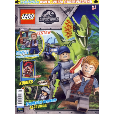jurassic world magazine 2018 issue 2 polish